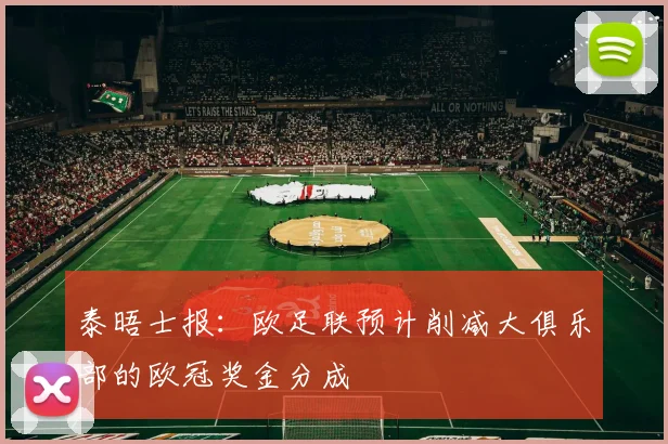 泰晤士报：欧足联预计削减大俱乐部的欧冠奖金分成